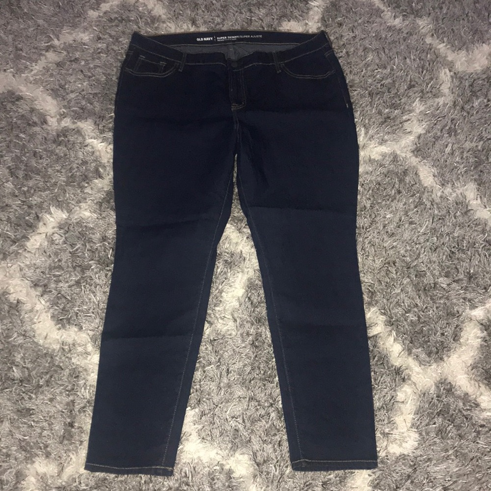 EUC Size 18 regular Super Skinny mid-rise Jeans